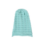 (L58-60cm)( light   blue) hedging  lady Autumn and Winter woolen  occidental style Outdoor knitting