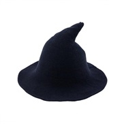 (56-58cm)( Navy blue)occidental style hat color knitting woman wool