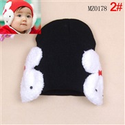 ( black)child hat  Baby hats Baby hat Double knitting child