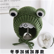 ( proposalh6 Months-3 years old45-50cm))( green)Baby hats Autumn and Winter woman child knitting woolen Winter man love