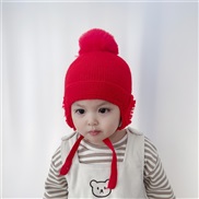 ( proposalh8 Months-2 years old46-48cm))( red) autumn Winter child warm woolen lovely super man woman knitting hedging