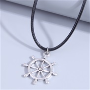 fashion sweetOL Metal concise anchors personality necklace
