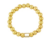 ( white) gildedmm beads bracelet woman  brief creative occidental style temperamentbrh