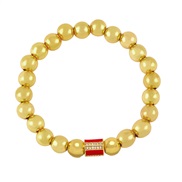 ( red) gildedmm beads bracelet woman  brief creative occidental style temperamentbrh