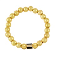 ( black) gildedmm beads bracelet woman  brief creative occidental style temperamentbrh