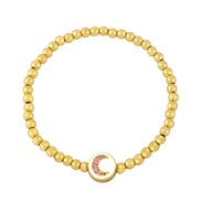 ( rose Red)diamond Moon bracelet woman  all-Purpose high  samll fashion briefbrh