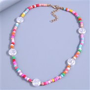 fashion trend concise color concise personality temperament necklace