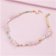 (NZcaise) occidental style multilayer necklace woman set Pearl beads tube gravel fashion woman necklace