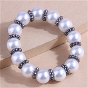 fashion concise all-Purpose large pieces Pearl temperament bracelet
