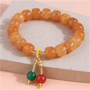 Korean style fashion concise Jelly color Ladies resin accessories concise temperament bracelet