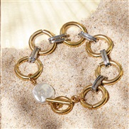 ( Gold) new  occidental style Alloy fashion chain  gilded chain bracelet