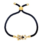 ( black)fashion love samll bracelet woman lovelyins brief samll handmade weave rope braceletbrg
