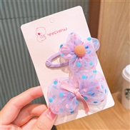 (  Ligh purpleSuit )children hair clip bow woman woman lovely head