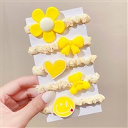 (  yellow)candy colors all-Purpose Cloth samll circle lovely head high rope woman sweet super