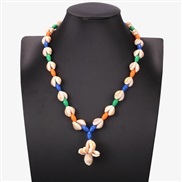 ( shell  necklace)occidental style fashion summer wind Shells handmade necklace  all-Purpose pattern ornament fitting