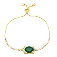 ( green)zircon bracelet womanins samll lovers temperamentbrg