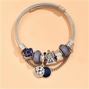 fashion  Metal all-PurposeDL concise Moon and stars personality bangle
