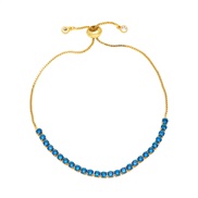 ( blue)zircon braceletbracelet embed color zircon bracelet womanbrk