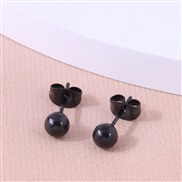 5mm fashion sweetOL concise personality ear stud