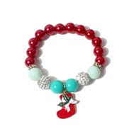 (BR77  2)christmas diamond  christmas beads bracelet hristmas bracelet R
