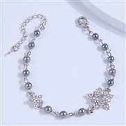 fashion  sweetOL flash diamond lucky Star Pearl all-Purpose lady personality bracelet