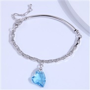 fashion concise sweetOL crystal personality woman bracelet