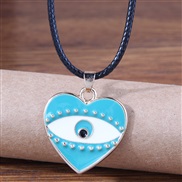 fashion  concise Metal concise eyes love temperament rope personality necklace