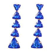 ( Dark blue)earrings ...
