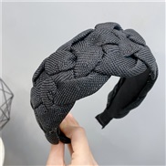 ( black) four twisted width Headband brief generous Headband samll head buckle