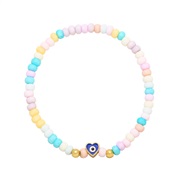 ( Dark blue) occidental style  color Beads beads lady bracelet  Bohemia ethnic style bracelet womanbrj
