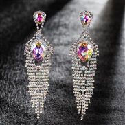 ( Color)creative tassel earrings women long style earring fashionE