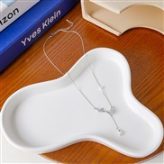 (X863 13)summer style fashion Japan and Korea wind Pearl pendant beads chain multilayer chain style diamond clavicle ch