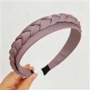 (purple ) same style twisted Headband Cloth head brief four all-Purpose HeadbandF