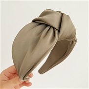 ( green ) fashion Headband Korea head width surface Cloth lady HeadbandR