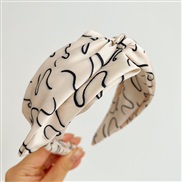 ( white butterfly )autumn width Korea fashion bow Headband head brief temperament Headband womanR