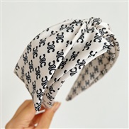 ( white butterfly )autumn width Korea fashion bow Headband head brief temperament Headband womanR