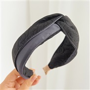 ( Black  gray )Korea color Cloth Headband sweet retro lovely Headband all-PurposeR