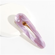(purple) Acrylic hair clip woman sweet Acetate sheet