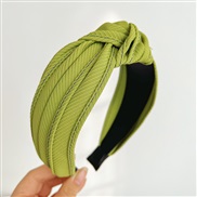 ( green ) fashion Headband head Korean style width Cloth lady HeadbandF