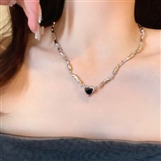 ( necklace  Silver Bl...