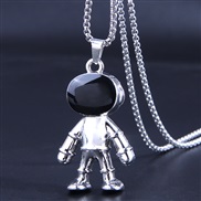 fashion trend concise personality long necklace sweater chain man necklace