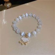 (  Bracelet  Goldgold  electroplated )diamond Opal crystal Pearl geometry bracelet new medium fashion all-Purpose