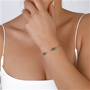 ( Goldgreen )samll wind geometry fashion Rhinestone bracelet  wind brief