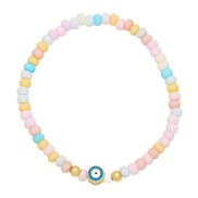 ( light blue ) Bohemia ethnic style personality bracelet  beads color beadsbrh