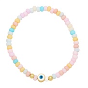 ( white) Bohemia ethnic style personality bracelet  beads color beadsbrh