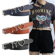 ( .)lady belt styleIYO fashion buckle Cowboy belt love buckle collocation Clothing Dress belt