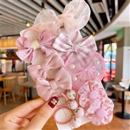 (   PinkSuit A)children leather head rope woman leather flowers circle