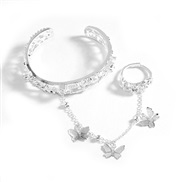 Chinese style butterfly hollow rose bangle woman bracelet