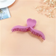 ( Pink)apan and Koreains frosting woman Korean style all-Purpose super hair clip  fashion woman claw