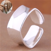 J265 Korean style fashion brief personality opening ring